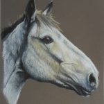 Pastel, Horse, Painting